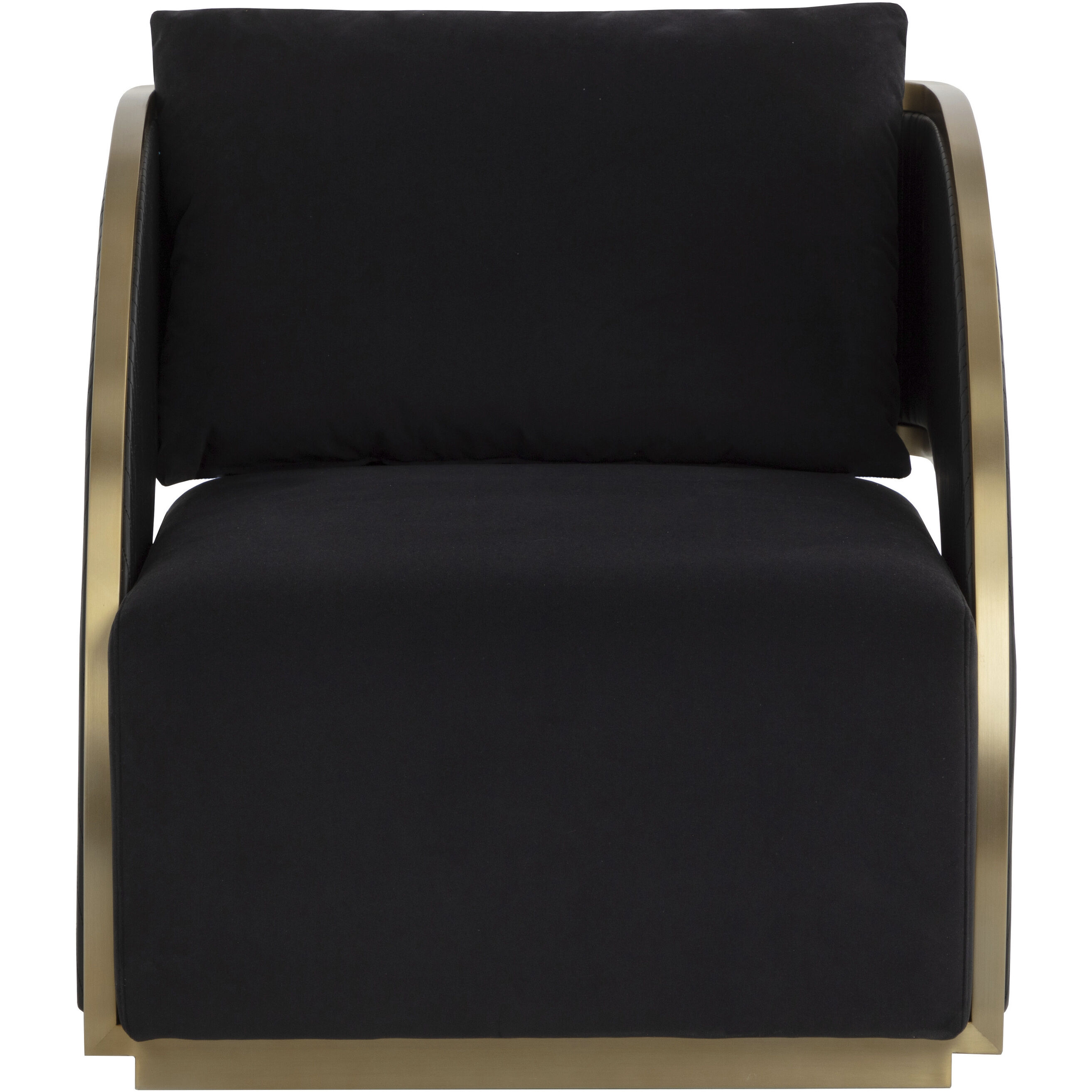 Baz Abbington Black / Napa Black Swivel Lounge Chair